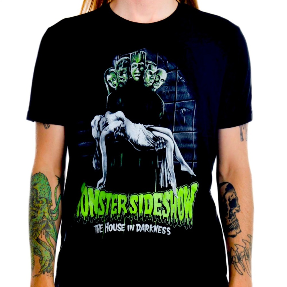 Too Fast Monster Sideshow T Shirt Mens Small